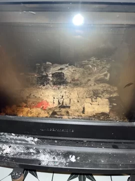 [Hearth.com] First fire, water dripping from stove