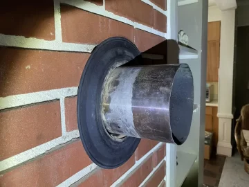 [Hearth.com] Connecting Duravent Chimney Adapter to Existing Masonry Chimney Thimble Pipe