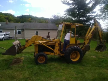 [Hearth.com] 1967 John Deere 400 Tractor with loader and backhoe