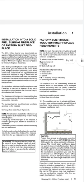 [Hearth.com] Installing a DV vent gas insert in a Majestic MBU36