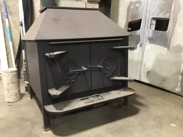 [Hearth.com] Older steel stove Identification help