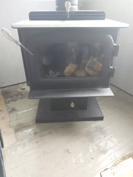 [Hearth.com] Can anyone help identify this Regency wood stove?