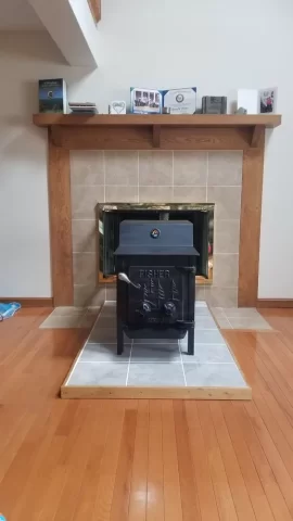 [Hearth.com] New wood stove 6in flu