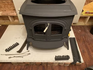 [Hearth.com] Vigilant (1977) Conversion to Coal Stove