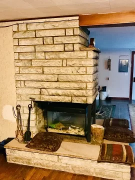 [Hearth.com] Wood Insert in Peninsula fireplace