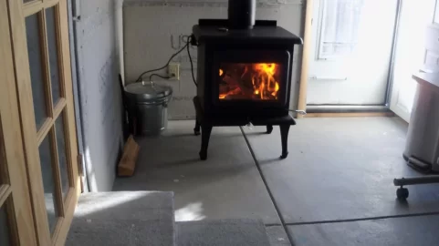 [Hearth.com] Stove Lighting in 15 days J.A. Jung Sirius wood stove..