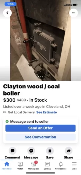 [Hearth.com] Clayton Wood Boiler?