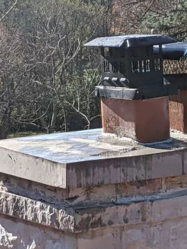 [Hearth.com] Chimney crown pooling water