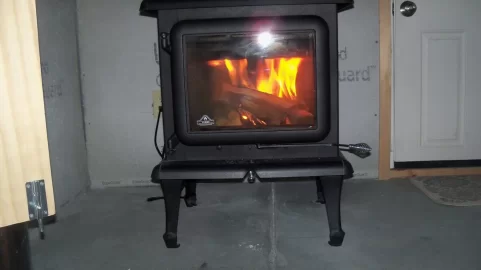 [Hearth.com] Stove Lighting in 15 days J.A. Jung Sirius wood stove..