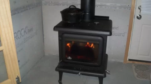 [Hearth.com] Stove Lighting in 15 days J.A. Jung Sirius wood stove..