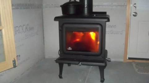 [Hearth.com] Stove Lighting in 15 days J.A. Jung Sirius wood stove..