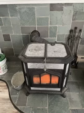 [Hearth.com] 2 wood stoves / 1 Flue remediation consulting