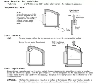 [Hearth.com] Xtrordinair glass gasket?