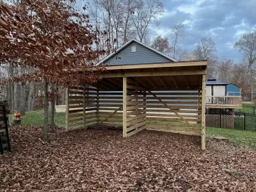 [Hearth.com] 10 Cord Wood Shed Finished!