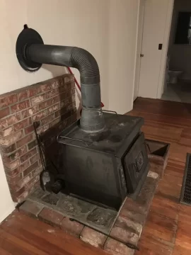 [Hearth.com] Old Home with Existing Stove (blaze king) into Masonry Chimney