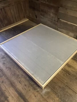 [Hearth.com] Floor protection for an unlisted wood stove.