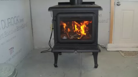 [Hearth.com] Stove Lighting in 15 days J.A. Jung Sirius wood stove..