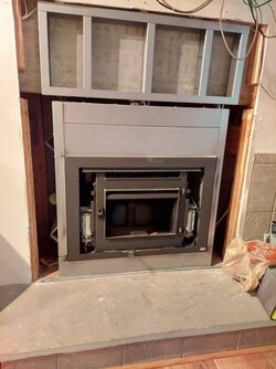 From an old 1989 "superior"fireplace to a PE fp16zc unit