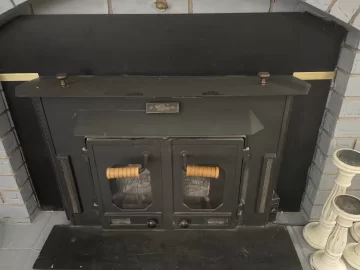 [Hearth.com] Buck Stove with Gas Insert Cut into it. Can I switch it back to wood burning?