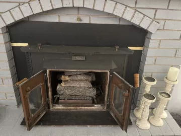 [Hearth.com] Buck Stove with Gas Insert Cut into it. Can I switch it back to wood burning?