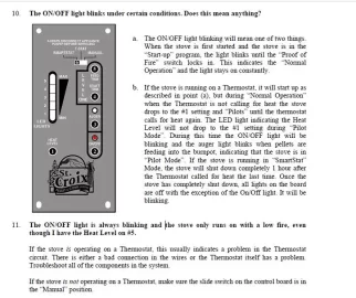 [Hearth.com] St. croix Hastings on/off light blinking