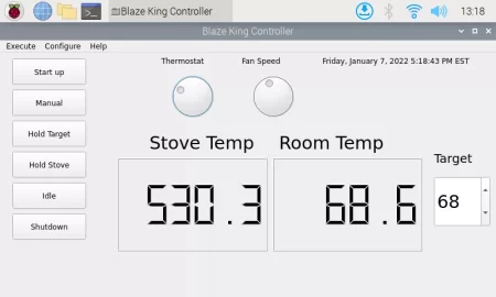 [Hearth.com] Blaze King and Raspberry Pi