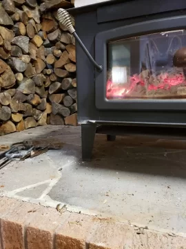 [Hearth.com] Wood stove doesn't work like it used to: Replaced clay flue tile with stainless 6" steel liner