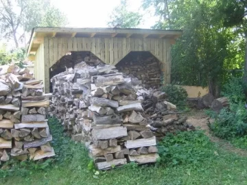 [Hearth.com] New Wood Shed Completed - Many thanks to this forum!