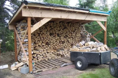 [Hearth.com] Wood in the wood shed