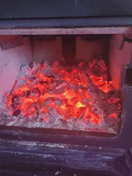 [Hearth.com] Keeping coals from falling out (woodstove)