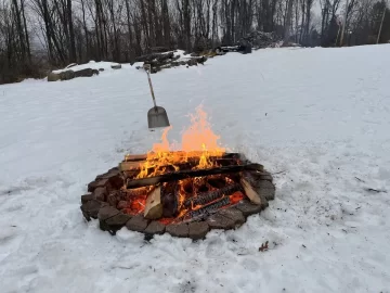 [Hearth.com] Dropping standing dead ash and cherry during the winter