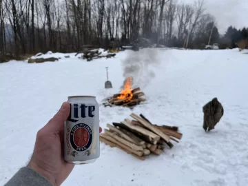 [Hearth.com] Dropping standing dead ash and cherry during the winter