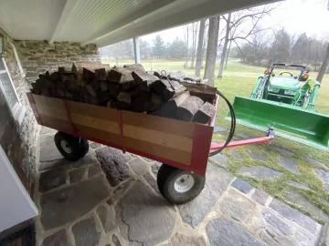 [Hearth.com] Moving your wood from  outside to stove