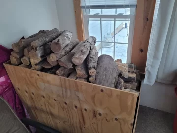 [Hearth.com] Moving your wood from  outside to stove