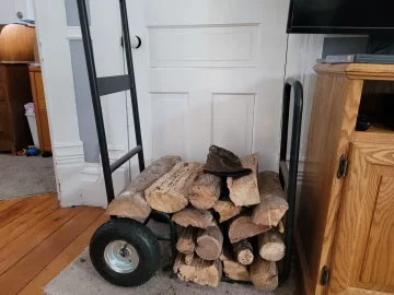 [Hearth.com] Moving your wood from  outside to stove