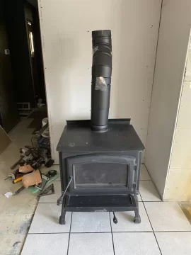 [Hearth.com] New solution  2.3 Wood stove install