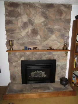 [Hearth.com] Seal Gas Fireplace Insert to uneven wall