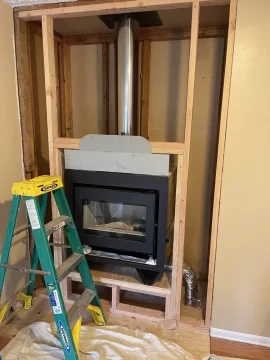 [Hearth.com] New RSF Focus 3600 install near completion, pics and questions.