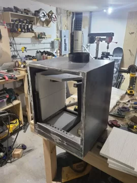 [Hearth.com] Experimental stove. Looking for self-build advice!