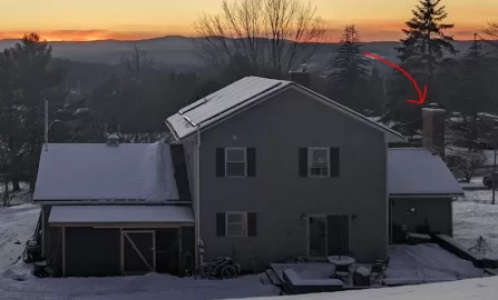 [Hearth.com] Trying to mitigate chimney effect...HELP!