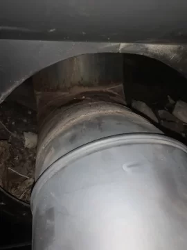 [Hearth.com] New homeowner wood stove through chimney question