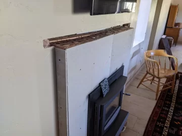 [Hearth.com] Wood Mantel Tolerance