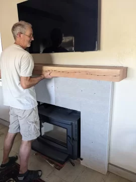 [Hearth.com] Wood Mantel Tolerance