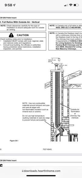 [Hearth.com] CB1200i Wall thermostat or skytech