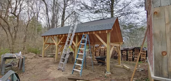 [Hearth.com] gthomas785 Massive Wood Shed Build (progress thread)