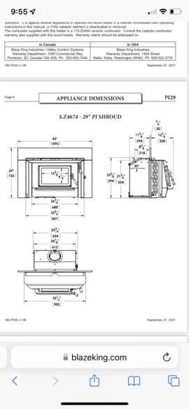 [Hearth.com] Hearth and Forehearth Height Difference