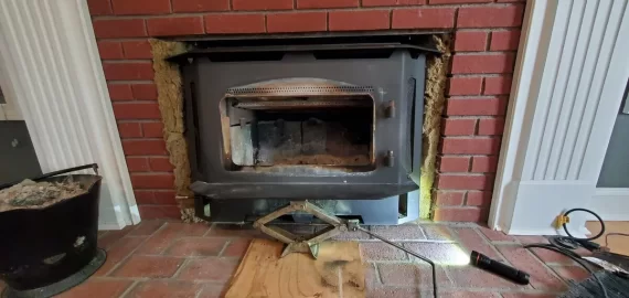 [Hearth.com] Removal of Regency I3100L - this was easy!!!!