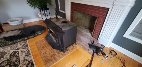 [Hearth.com] Removal of Regency I3100L - this was easy!!!!