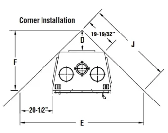 [Hearth.com] Triangular alcove clearances?