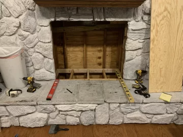 [Hearth.com] Safe rebuild of alcove